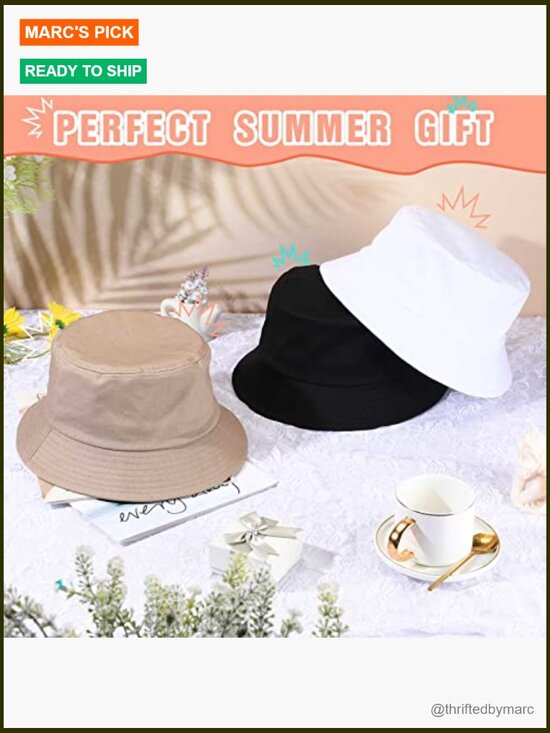 XXL Oversize Bucket Hat for Men Women Large Cotton Sun Hat Fisherman